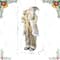 Glitzhome® 35.5" Faux Fur Elegant Christmas Santa Figurine